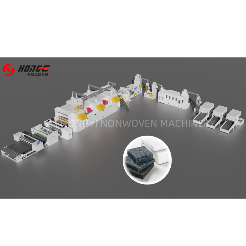 HYL Airlaid Atık Keçe Üretim Hattı